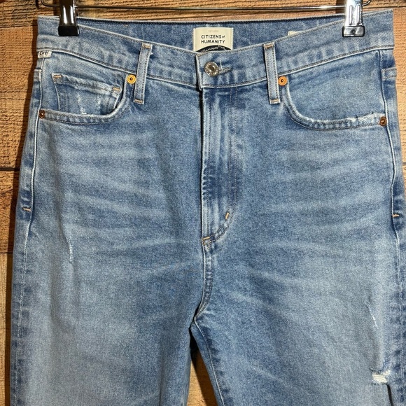 Citizens of Humanity Olivia High Rise Slim Jeans in Santorini size 28 Revolve - Picture 5 of 13